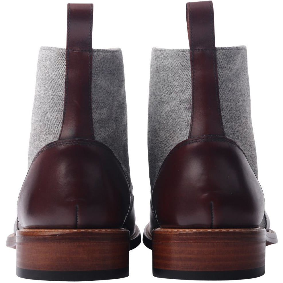 Vino Tinto Wingtip Boot - The Winged Kelce Boot Series – Somiar display picture 2