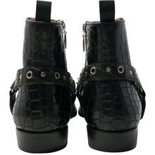 The Maldonado Boot in Embossed Croc Leather